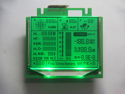 display of LCD