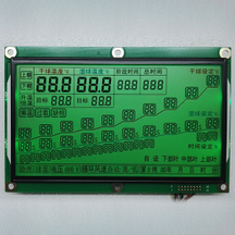 Transparent Color TN Display For Electric Meters