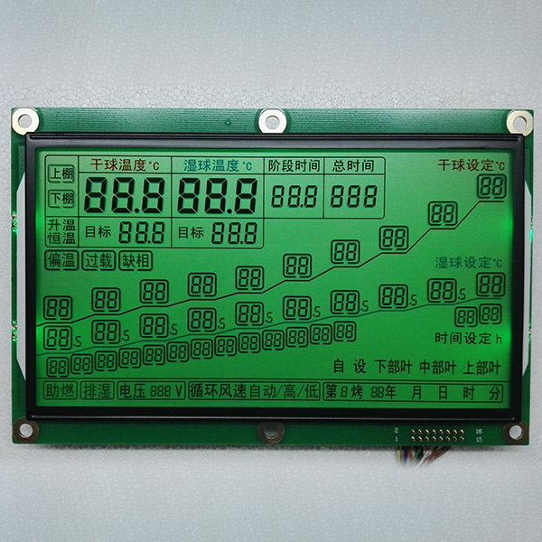 240*128 Dot-Matrix LCD Module with LED Back-light For Thermometer